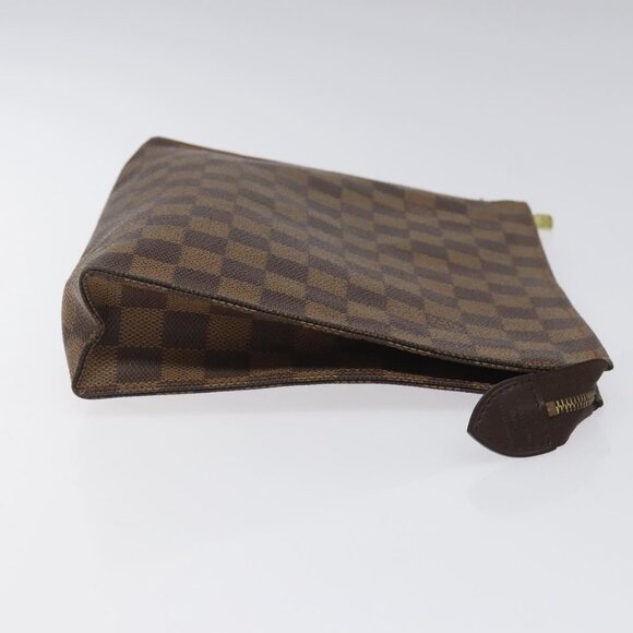 LOUIS VUITTON Damier Ebene Poche Toilette 26 Pouch - Picture 5 of 14